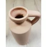Vase de poterie en dolomite terracotta D13xH31cm