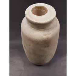 VASE BOIS PAULOWNIA NATUREL D15xH28cm