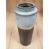 VASE BICOLORE GRIS SYNERGY D13xH41cm