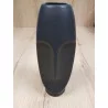 Vase face Moai noir