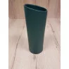 VASE BISEAU VERT EN GRÈS D13XH35cm