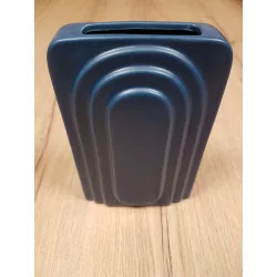 VASE POP ART BLEU H18xL12xP5.5cm