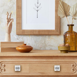 BOUTON DE MEUBLE CARRE "ATELIERS