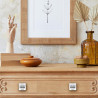 BOUTON DE MEUBLE CARRE "ATELIERS