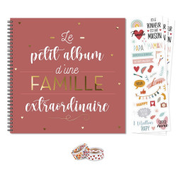 COFFRET ALBUM PHOTO FAMILLE