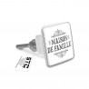 BOUTON DE MEUBLE CARRE "MAISON D