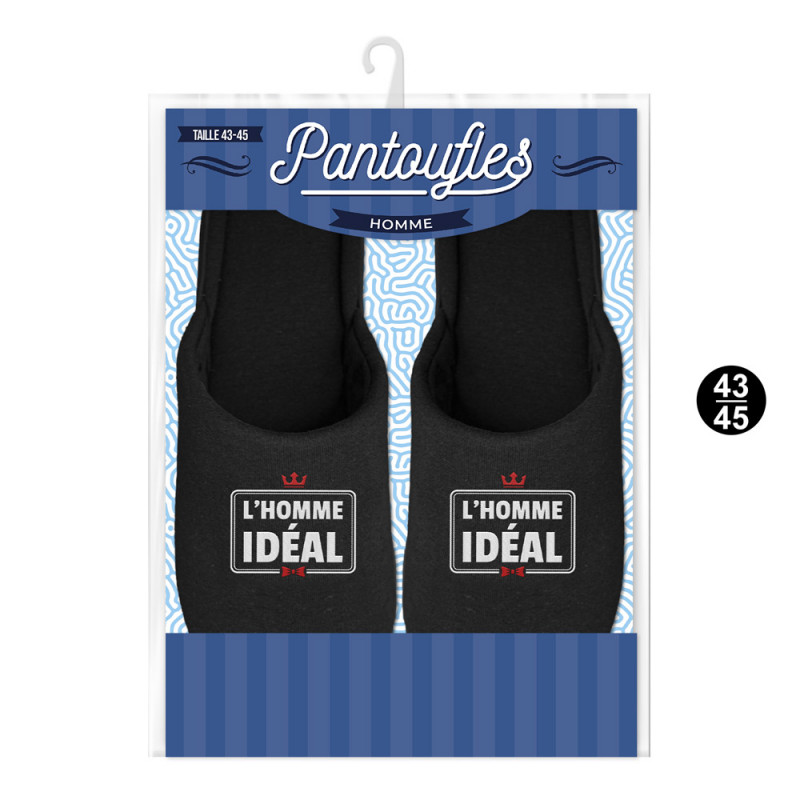 Pantoufles Kung-Fu DanRho Noir - Taille 36-45, Semelle Caoutchouc