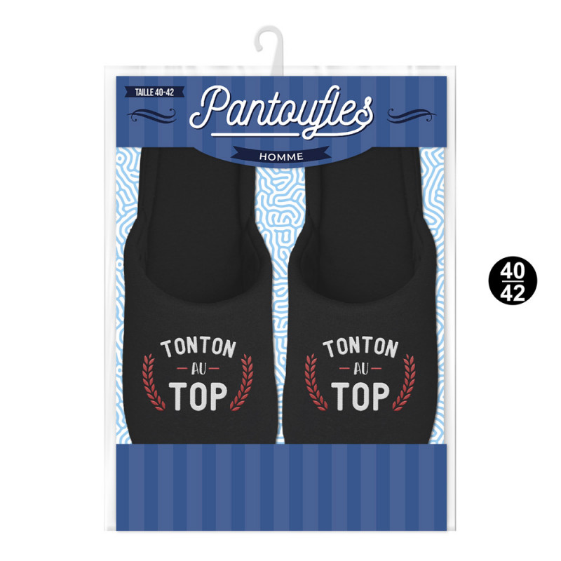 PANTOUFLES TONTON AU TOP 40-42