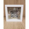 TIRELIRE "GROS MOTS" BLANCHE
