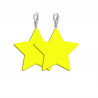 BOUCLES D OREILLES COLORZ JAUNES