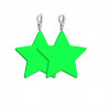 BOUCLES D OREILLES COLORZ VERTES