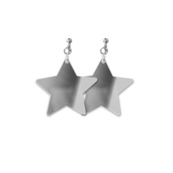 BOUCLES D OREILLES COLORZ ARGENT