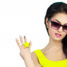 BAGUE COLORZ JAUNE