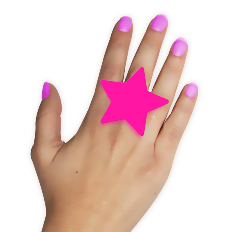 BAGUE COLORZ ROSE