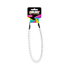 BANDEAU TRESSE COLORZ BLANC