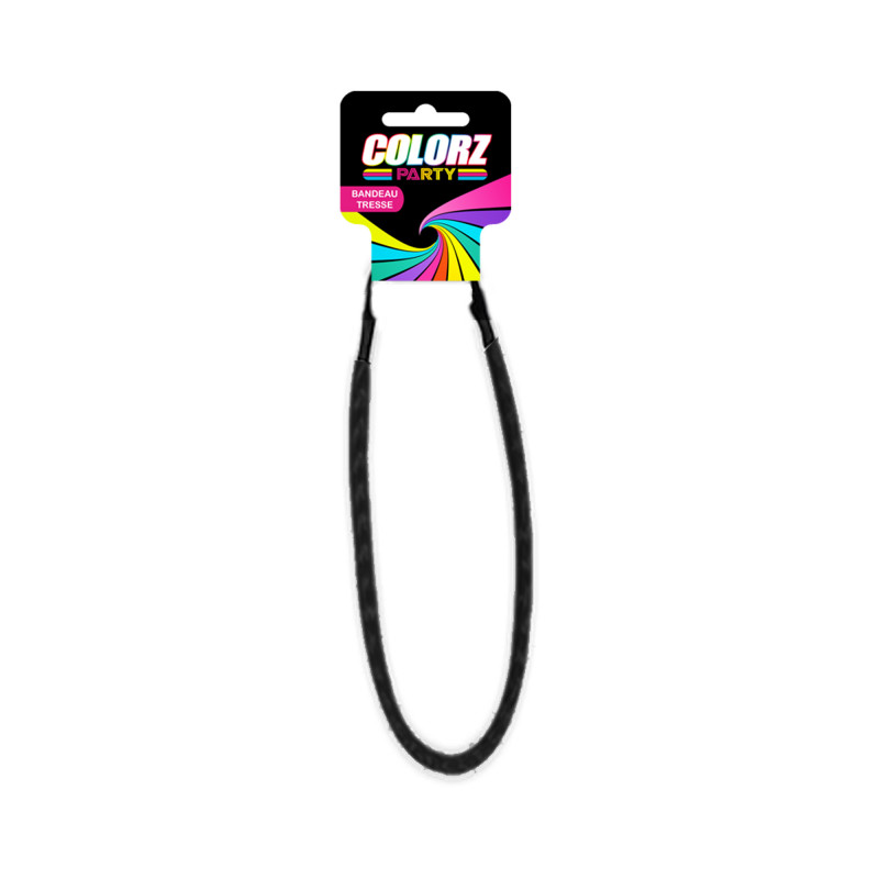 BANDEAU TRESSE COLORZ NOIR