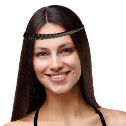 BANDEAU TRESSE COLORZ NOIR