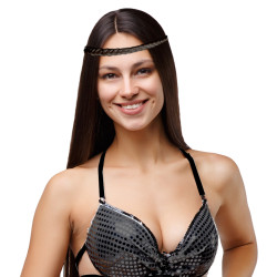BANDEAU TRESSE COLORZ NOIR
