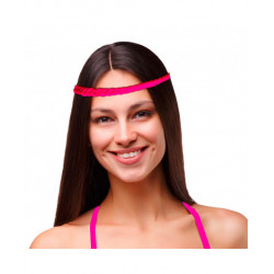 BANDEAU TRESSE COLORZ ROSE