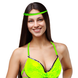 BANDEAU TRESSE COLORZ VERT