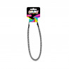 BANDEAU TRESSE COLORZ ARGENTE