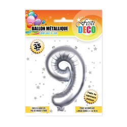 BALLON METALLIQUE 9