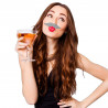MOUSTACHE COLORZ ARGENTEE