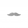 MOUSTACHE COLORZ ARGENTEE