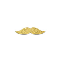 MOUSTACHE COLORZ DOREE