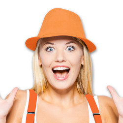 CHAPEAU COLORZ ORANGE