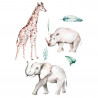 STICKER PM ANIMAUX SAFARI