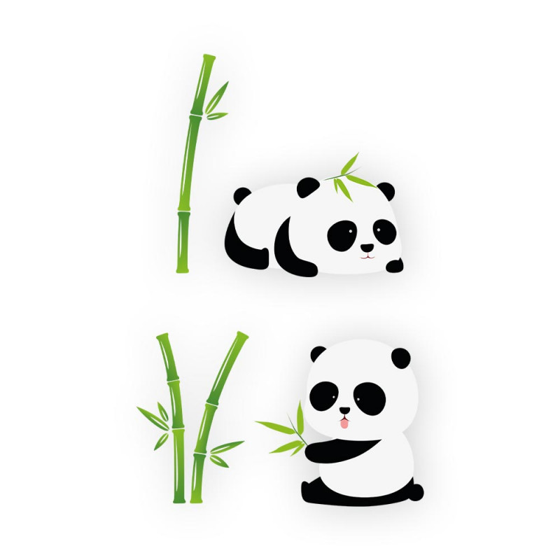 STICKER PM PANDAS STICKER PM PANDAS