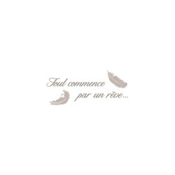 STICKER GM "TOUT COMMENCE"