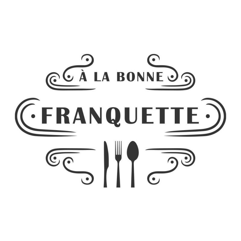 STICKER GM "BONNE FRANQUETTE" STICKER GM "BONNE FRANQUETTE"