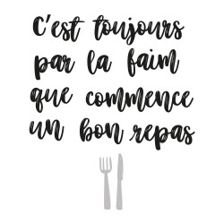 STICKER GM "TOUJOURS PAR LA FAIM