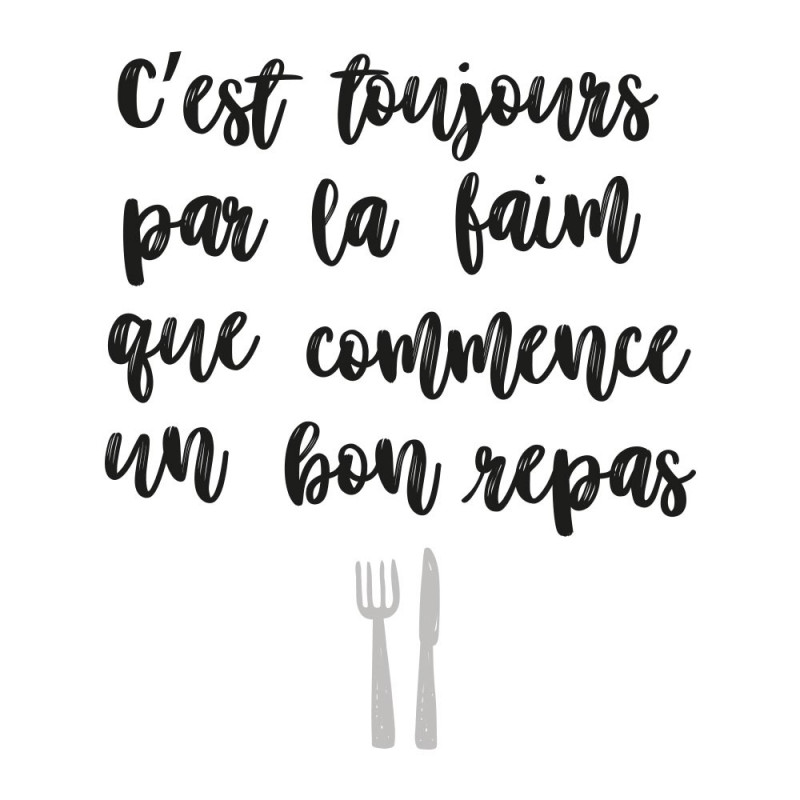 STICKER GM "TOUJOURS PAR LA FAIM