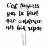 STICKER GM "TOUJOURS PAR LA FAIM