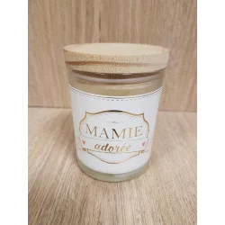 BOUGIE VERRE "MAMIE ADORÉE"
