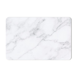 SET DE TABLE PVC MARBRE BLANC