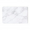 SET DE TABLE PVC MARBRE BLANC