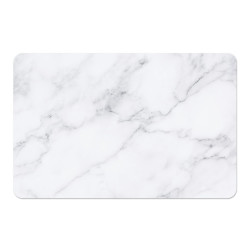 SET DE TABLE PVC MARBRE BLANC