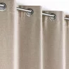 OCCULTANT CHAMBRAY UNI CRÉPUSCULE LIN 140x260cm
