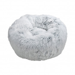 COUSSIN FLUFFY BLANC CHINÉ D55x25cm