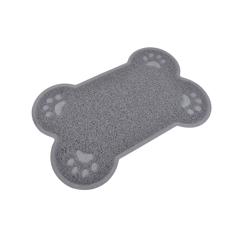 TAPIS FORME OS 60*40CM GRIS