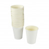GOBELETS A BIERE X20 EN CARTON 35CL BLAN