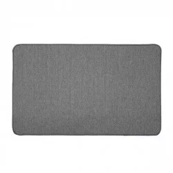 TAPIS MANEA TISSÉ GRIS UNI 45x75cm