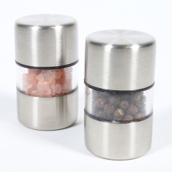 MINI MOULIN SEL ET POIVRE X2