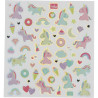 GOMMETTE LICORNE PHOSPO ET HOLO, COULEUR