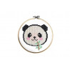 KIT DIAMOND PAINTING PANDA DIAM. 17CM :