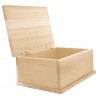 BOITE BOIS POUR SUCRES 20,5x14x9 CM